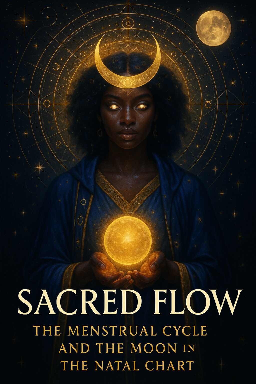 Sacred Flow🌙 Sacred Flow: The Menstrual Cycle and the Moon in Your Natal Chart (E-book)